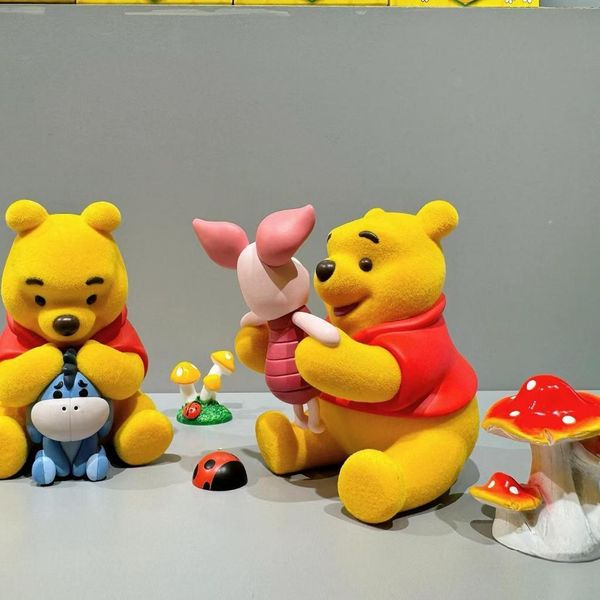 迪士尼 DISNEY 小熊維尼 無憂無慮的小熊系列 盲盒 手伴 公仔 擺件 扭蛋 收藏品｜嗨寶好選物
