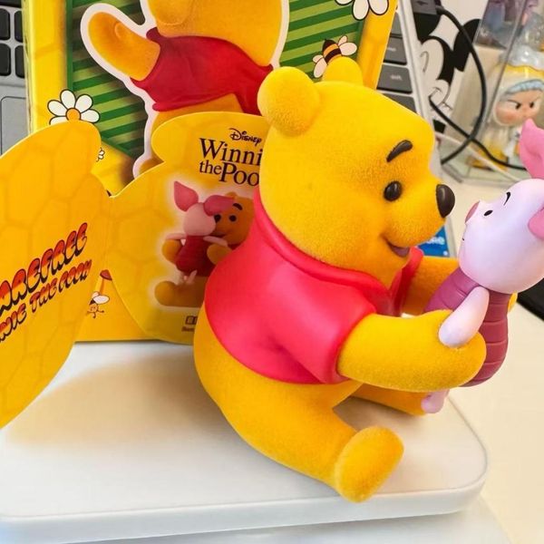 迪士尼 DISNEY 小熊維尼 無憂無慮的小熊系列 盲盒 手伴 公仔 擺件 扭蛋 收藏品｜嗨寶好選物