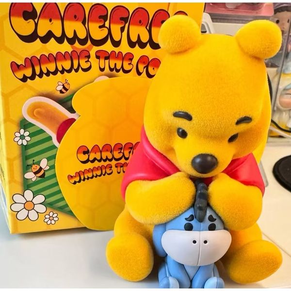 迪士尼 DISNEY 小熊維尼 無憂無慮的小熊系列 盲盒 手伴 公仔 擺件 扭蛋 收藏品｜嗨寶好選物