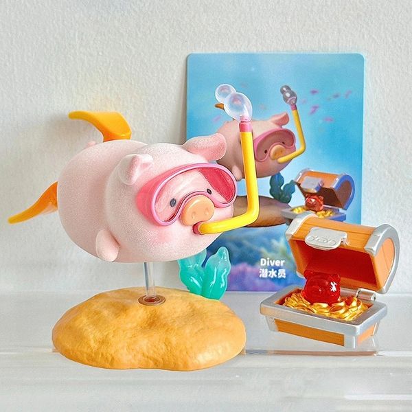 罐頭豬 LULU 海洋系列 盲盒 手伴 公仔 擺件 扭蛋 收藏品｜嗨寶好選物