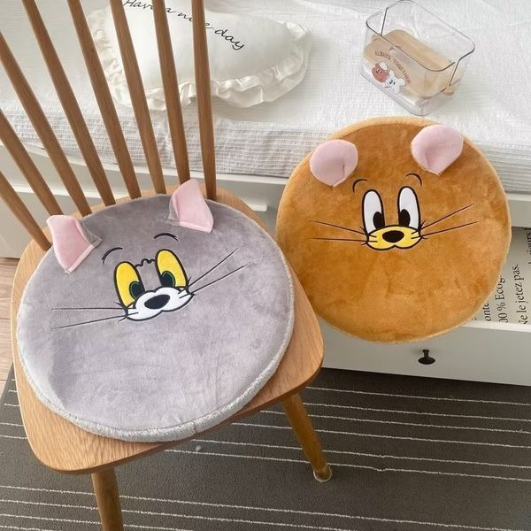  湯姆貓與傑利鼠 Tom and Jerry 貓與老鼠 坐墊 軟墊 屁墊 椅墊 屁股墊子 可拆洗｜嗨寶好選物