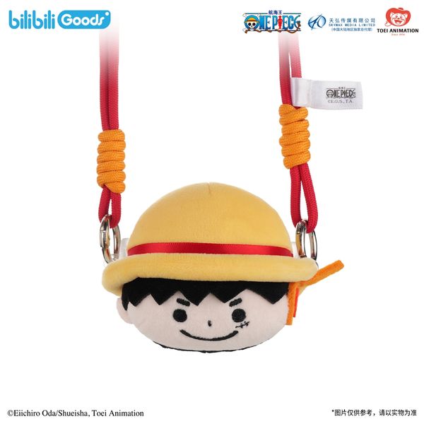 ONE PIECE 海賊王 航海王 毛絨手機背夾 手機掛繩 系列  手辦 潮玩 盒玩 公仔｜嗨寶好選物