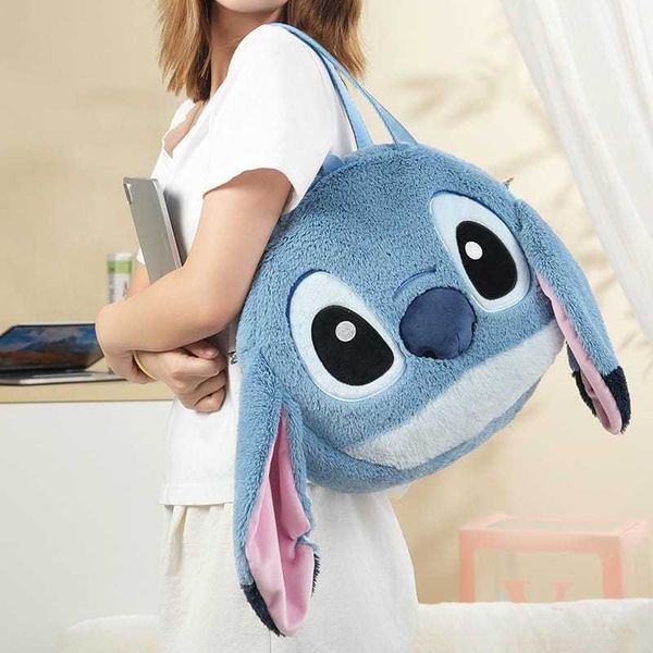 史迪奇 草莓熊 毛絨大臉包｜迪士尼｜Disney｜potdemiel｜盲盒 手伴 公仔 擺件 扭蛋 收藏品｜嗨寶好選物