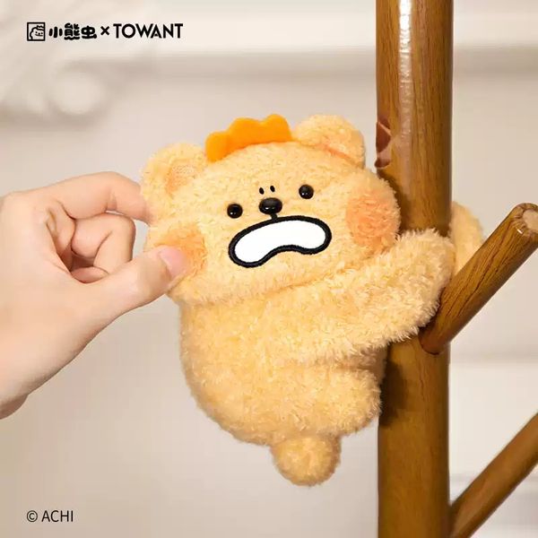  小熊蟲來囉 小熊蟲 擔心受怕公仔 抱抱娃娃 公仔 手辦 娃娃 擺件 多場景｜嗨寶好選物