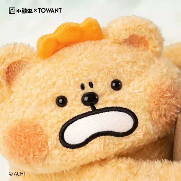  小熊蟲來囉 小熊蟲 擔心受怕公仔 抱抱娃娃 公仔 手辦 娃娃 擺件 多場景｜嗨寶好選物