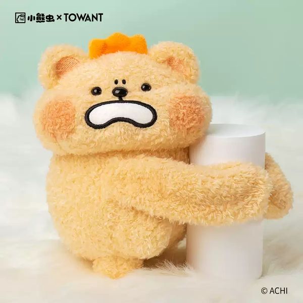  小熊蟲來囉 小熊蟲 擔心受怕公仔 抱抱娃娃 公仔 手辦 娃娃 擺件 多場景｜嗨寶好選物