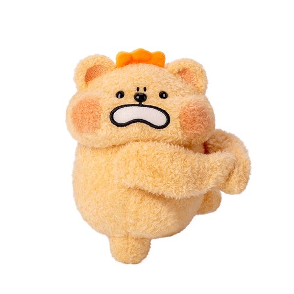  小熊蟲來囉 小熊蟲 擔心受怕公仔 抱抱娃娃 公仔 手辦 娃娃 擺件 多場景｜嗨寶好選物