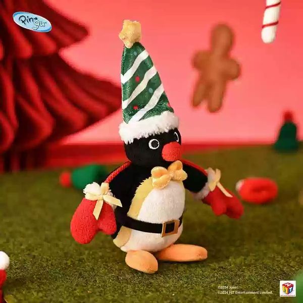Pingu 企鵝家族 熱情聖誕 系列 盲盒 手伴 公仔 擺件 扭蛋 收藏品｜嗨寶好選物