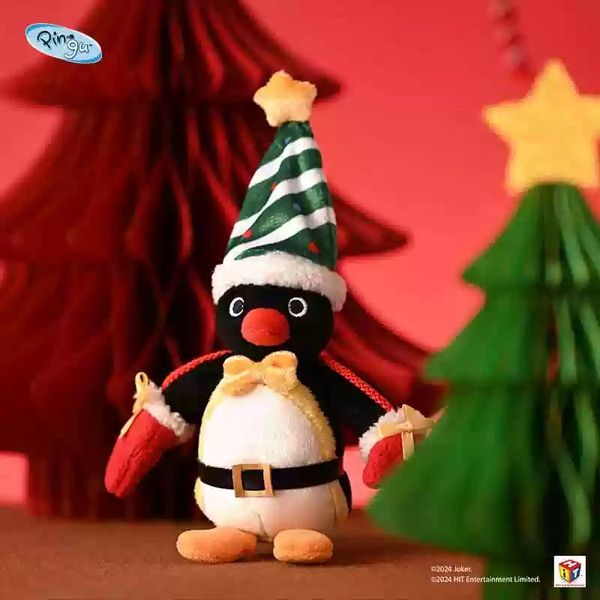 Pingu 企鵝家族 熱情聖誕 系列 盲盒 手伴 公仔 擺件 扭蛋 收藏品｜嗨寶好選物