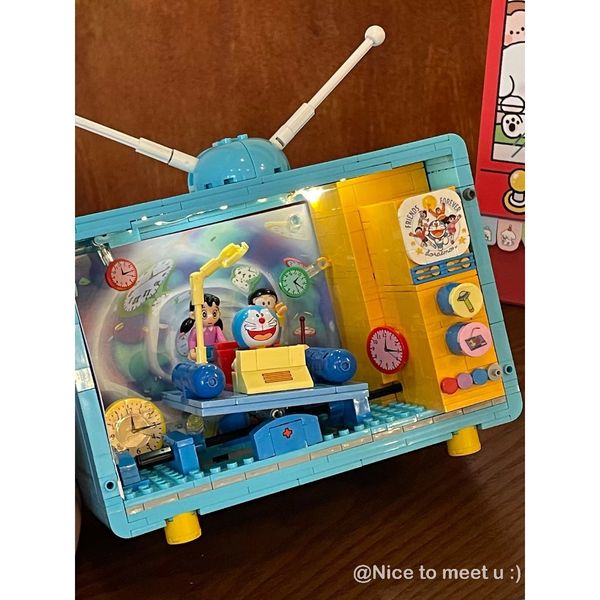 Doraemon 哆啦A夢 小叮噹 哆啦A夢聲光電視機 系列 盲盒 手伴 公仔 擺件 扭蛋 收藏品｜嗨寶好選物