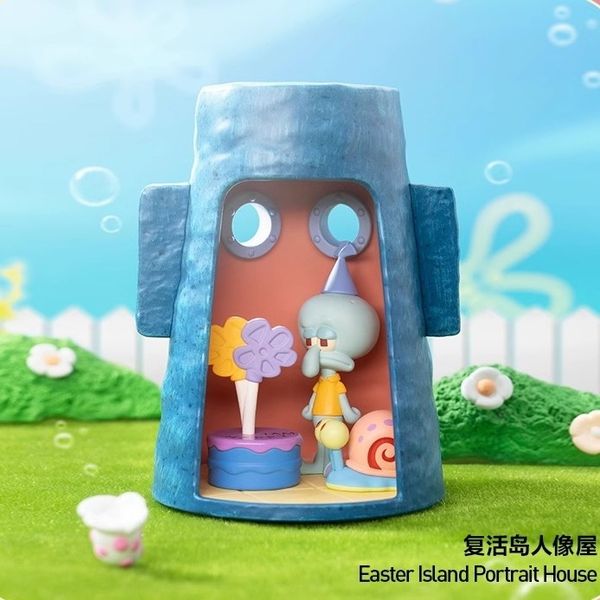 PopMart 海綿寶寶 狂歡周年場景 系列 盲盒 手伴 公仔 擺件 扭蛋 收藏品｜嗨寶好選物