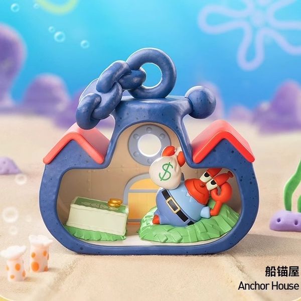 PopMart 海綿寶寶 狂歡周年場景 系列 盲盒 手伴 公仔 擺件 扭蛋 收藏品｜嗨寶好選物