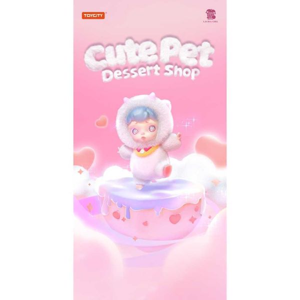 Laura勞拉 萌寵甜品屋毛絨系列｜toycity｜盲盒 手伴 公仔 擺件 收藏品｜嗨寶好選物