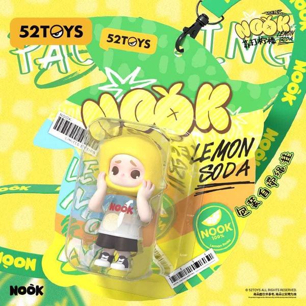 NOOK限定蘇打檸檬吊卡｜NOOK｜52Toys｜毛絨公仔 盲盒 手伴 公仔 擺件 收藏品｜嗨寶好選物