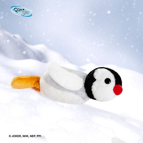 Pingu 企鵝家族 趴趴系列 電腦屏幕顯示器 掛件 毛絨公仔 手伴 公仔 擺件 收藏品｜嗨寶好選物