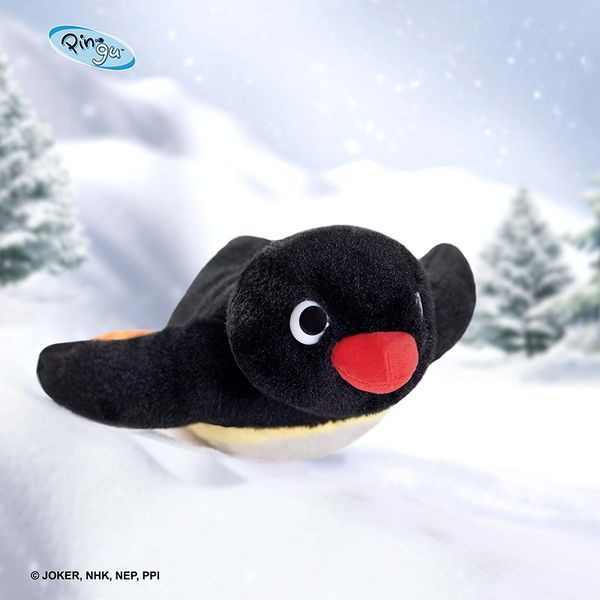 Pingu 企鵝家族 趴趴系列 電腦屏幕顯示器 掛件 毛絨公仔 手伴 公仔 擺件 收藏品｜嗨寶好選物