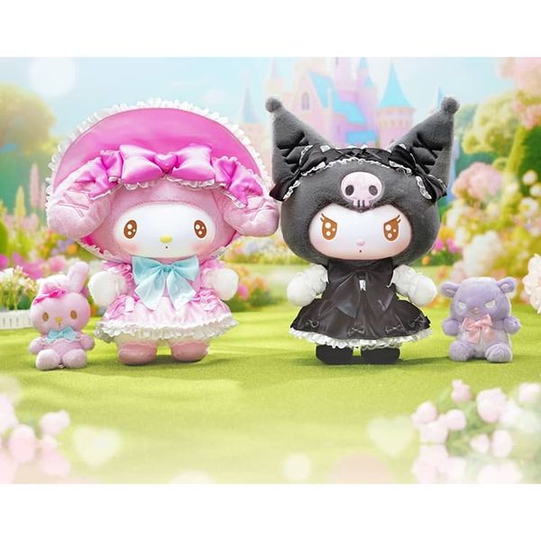 Sanrio｜三麗鷗｜甜美童話系列｜毛絨公仔 公仔 擺件 收藏品 玩偶 酷洛米 美樂蒂｜嗨寶好選物