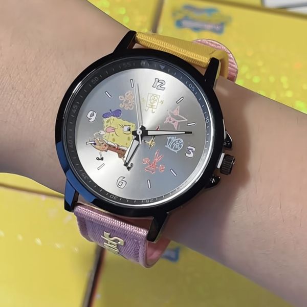 SpongeBob 海綿寶寶 大藝術家手表 系列 盲盒 手辦 潮玩 盒玩 公仔 收藏品｜嗨寶好選物