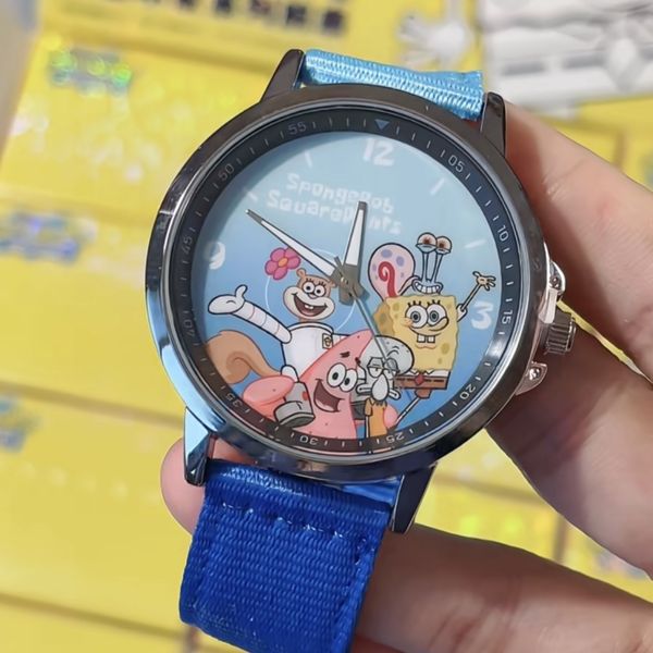 SpongeBob 海綿寶寶 大藝術家手表 系列 盲盒 手辦 潮玩 盒玩 公仔 收藏品｜嗨寶好選物