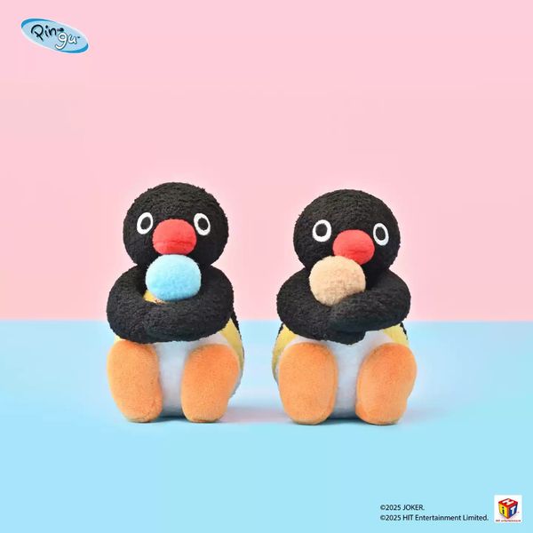 Pingu 企鵝家族 冰淇淋系列 巧克力甜筒 海鹽甜筒 草莓甜筒 盲盒 手伴 公仔 擺件 收藏品｜嗨寶好選物