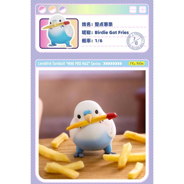 PLZDOT 小鳥芋圓 鳥東西 mini PRO MAX 盲盒 手伴 公仔 擺件 扭蛋 收藏品｜嗨寶好選物