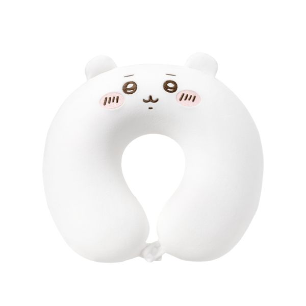 chiikawa吉伊卡哇 U型枕 旅行枕 枕頭 旅行枕 頸枕  擺件 收藏品 MINISO｜嗨寶好選物