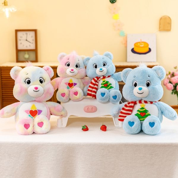 Carebears 愛心小熊 聖誕系列 扎染愛心熊 圍巾聖誕熊 玩偶 手辦 潮玩 盒玩 公仔｜嗨寶好選物