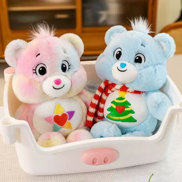 Carebears 愛心小熊 聖誕系列 扎染愛心熊 圍巾聖誕熊 玩偶 手辦 潮玩 盒玩 公仔｜嗨寶好選物