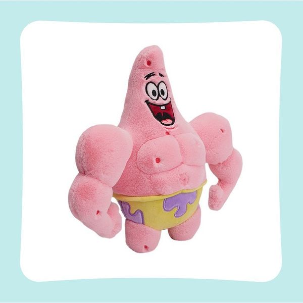 SpongeBob 海綿寶寶 健身達人 派大星 撐住 列 盲盒 手伴 公仔 擺件 扭蛋 收藏品｜嗨寶好選物