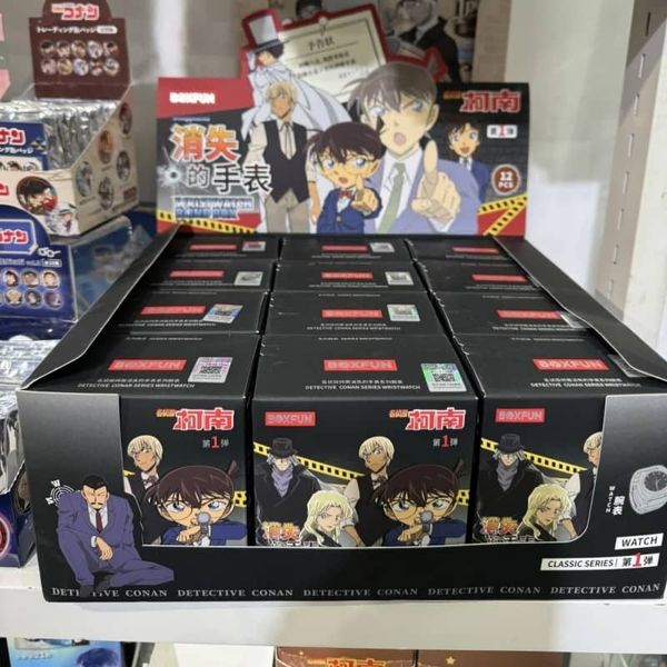 名偵探柯南｜消失的手表｜麥和｜公仔 擺件 收藏品 玩偶 卡通腕表 手錶｜嗨寶好選物