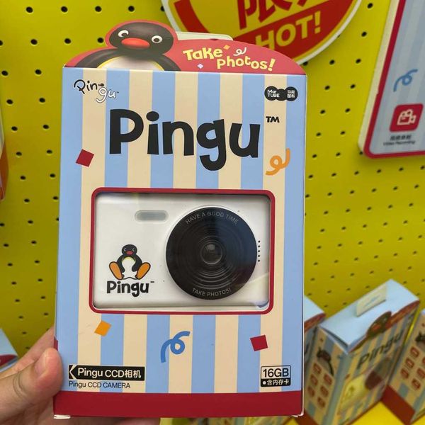 企鵝家族｜Pingu｜成都限定｜一次性相機｜CCD 公仔 擺件 收藏品 玩偶｜嗨寶好選物
