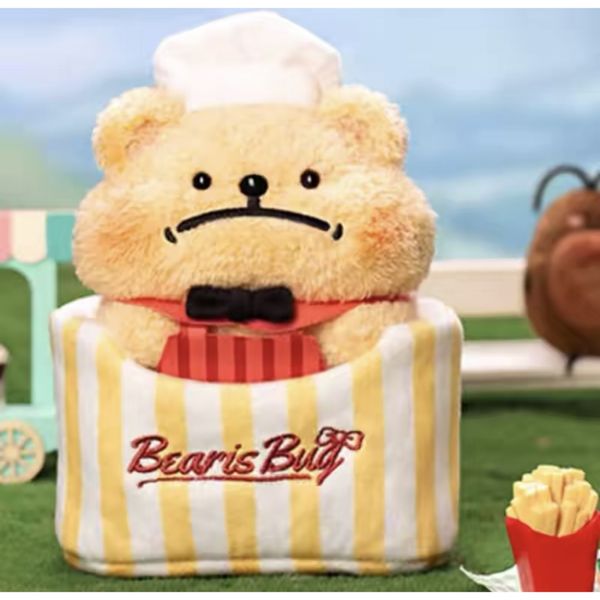 小熊蟲 我的人生劇本系列 毛絨公仔 毛絨掛件 盲盒 手伴 公仔 擺件 收藏品｜嗨寶好選物