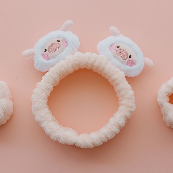 罐頭豬 LULU 豬熊 豬羊 束髮帶 洗臉帶 髮箍 系列 盲盒 手伴 公仔 擺件 扭蛋 收藏品｜嗨寶好選物