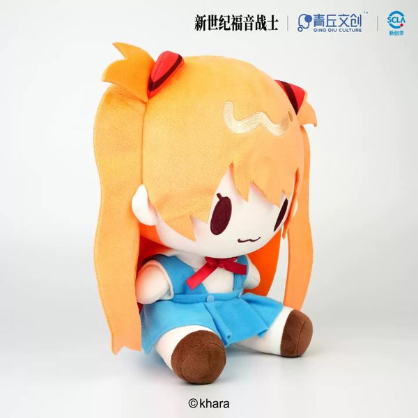 新世紀福音戰士 FANTASY 幻想 坐姿公仔 凌波零 明日香 EVA 盲盒 手伴 公仔 擺件 收藏品｜嗨寶好選物