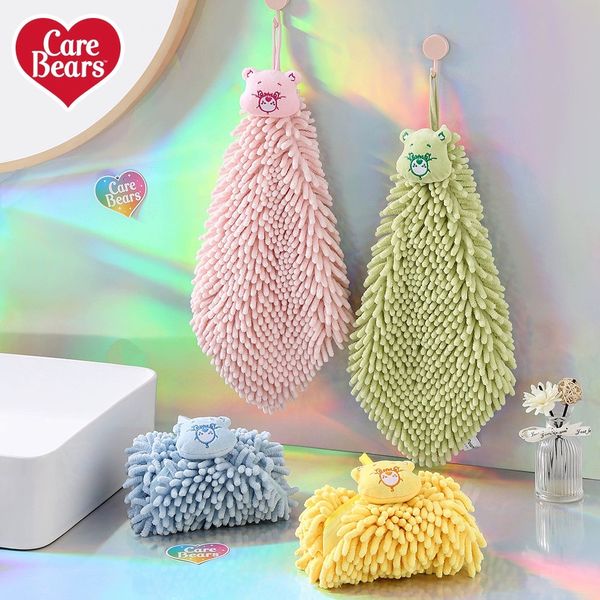 Carebears 愛心小熊 生活用品系列 吸水巾 擦手巾 擦手布 雪尼爾 速乾擦手｜嗨寶好選物