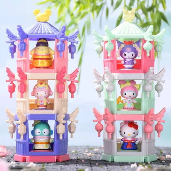 三麗鷗古韻亭台系列｜Sanrio 三麗鷗｜盲盒 公仔 擺件 收藏品｜嗨寶好選物 醜魚 布丁狗 美樂蒂｜嗨寶好選物