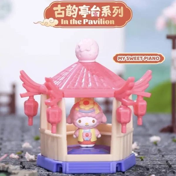 三麗鷗古韻亭台系列｜Sanrio 三麗鷗｜盲盒 公仔 擺件 收藏品｜嗨寶好選物 醜魚 布丁狗 美樂蒂｜嗨寶好選物
