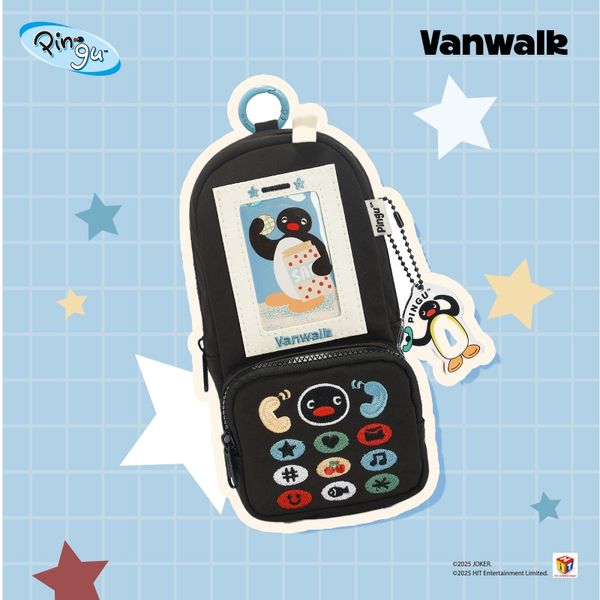 Pingu 企鵝家族 手機造型 大哥大造型 筆袋 收納袋 化妝袋  零錢包 收納包 卡包 卡套｜嗨寶好選物