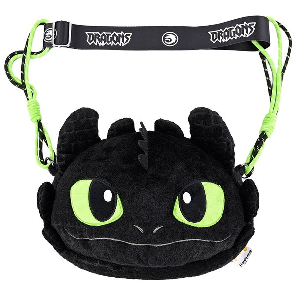 Disney 迪士尼 馴龍高手 沒牙 夜煞 肩背包 側背包 毛絨小包 盲盒 手伴 公仔 擺件 收藏｜嗨寶好選物