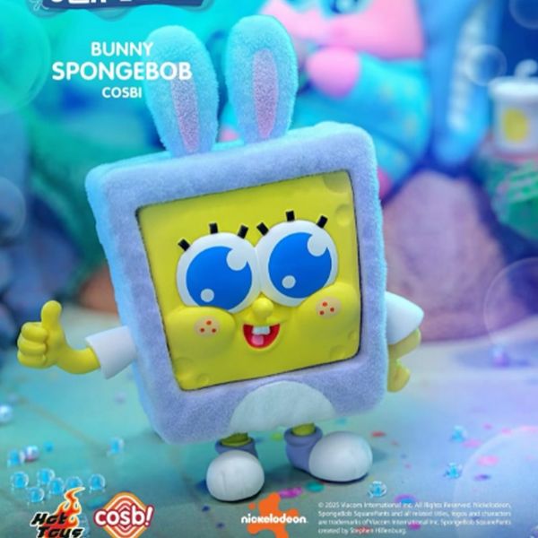 Hottoys 海綿寶寶 Cosbi系列 盲盒 手伴 公仔 擺件 扭蛋 收藏品｜嗨寶好選物