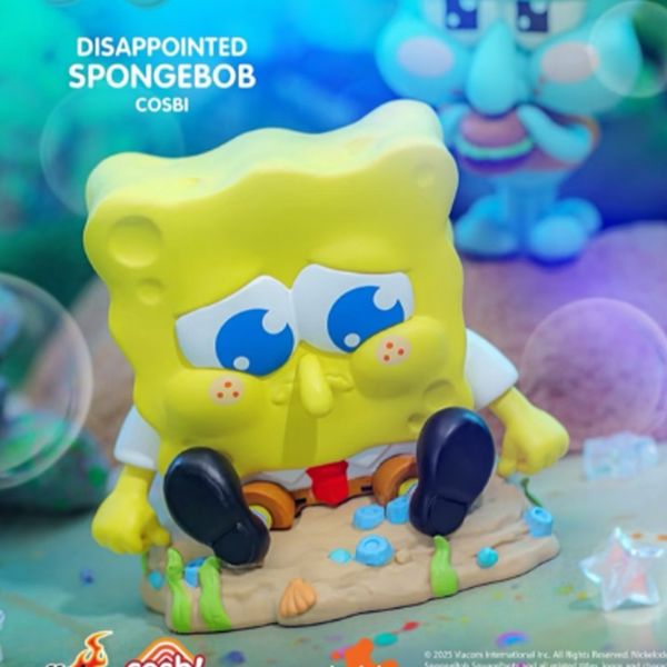 Hottoys 海綿寶寶 Cosbi系列 盲盒 手伴 公仔 擺件 扭蛋 收藏品｜嗨寶好選物