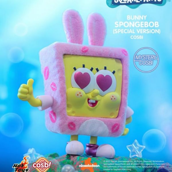 Hottoys 海綿寶寶 Cosbi系列 盲盒 手伴 公仔 擺件 扭蛋 收藏品｜嗨寶好選物