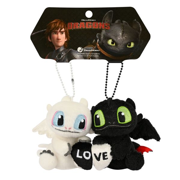 Disney 迪士尼 馴龍高手 夜煞 光煞 告白貼貼 愛心磁吸 掛件 盲盒 手伴 公仔 擺件 收藏品｜嗨寶好選物