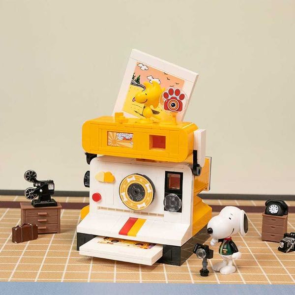 史努比 復古機器系列|Peanuts 史努比|拼奇積木|盲盒 手伴 公仔 擺件 扭蛋 收藏品|嗨寶好選物