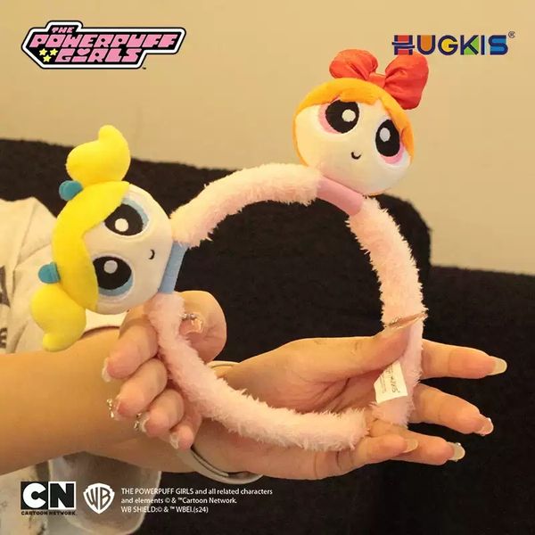 飛天小女警 毛絨髮箍 化妝 束髮袋 系列 盲盒 手伴 公仔 擺件 扭蛋 收藏品｜嗨寶好選物