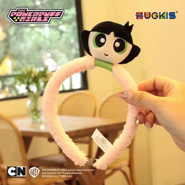 飛天小女警 毛絨髮箍 化妝 束髮袋 系列 盲盒 手伴 公仔 擺件 扭蛋 收藏品｜嗨寶好選物