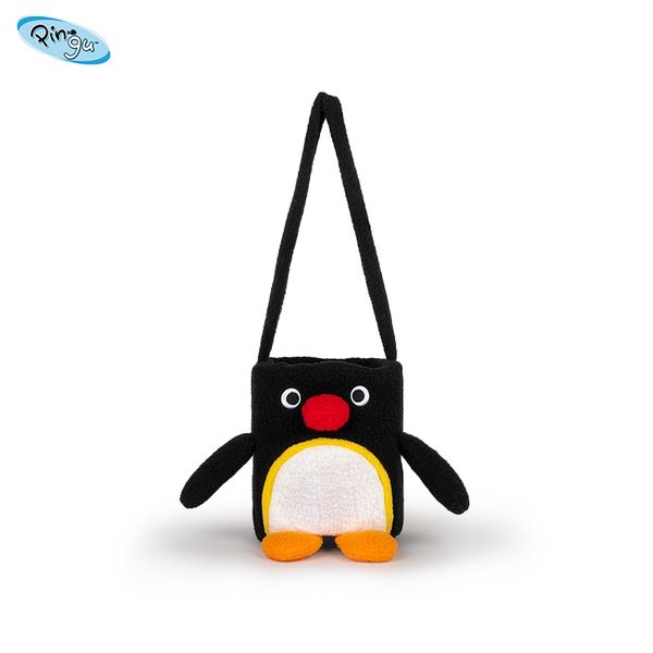 PINGU 企鵝家族系列 水背包 側背包 玩偶包 斜背包 系列 盲盒 手伴 公仔 擺件 收藏品｜嗨寶好選物