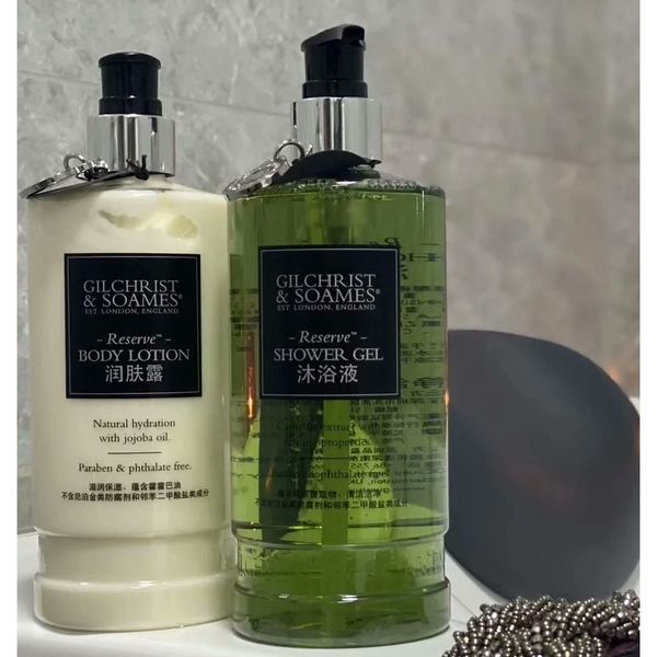 Gilchrist Soames Reserve 木質｜喜來登｜洗髮精 沐浴乳 潤絲精 身體乳｜458ml｜嗨寶洗浴用品