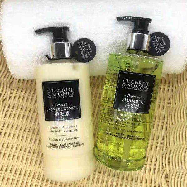 Gilchrist Soames Reserve 木質｜喜來登｜洗髮精 沐浴乳 潤絲精 身體乳｜458ml｜嗨寶洗浴用品