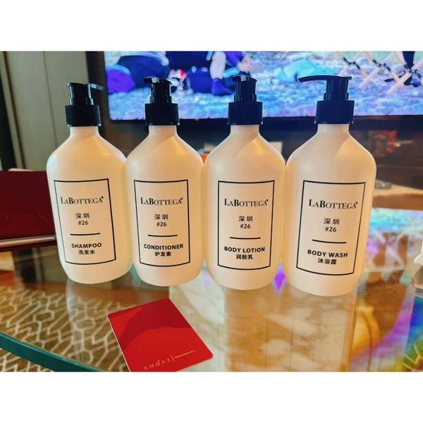 LABOTTEGA 博蒂家｜安達仕酒店｜洗髮精 沐浴乳 潤絲精 身體乳｜500ml｜嗨寶洗浴用品